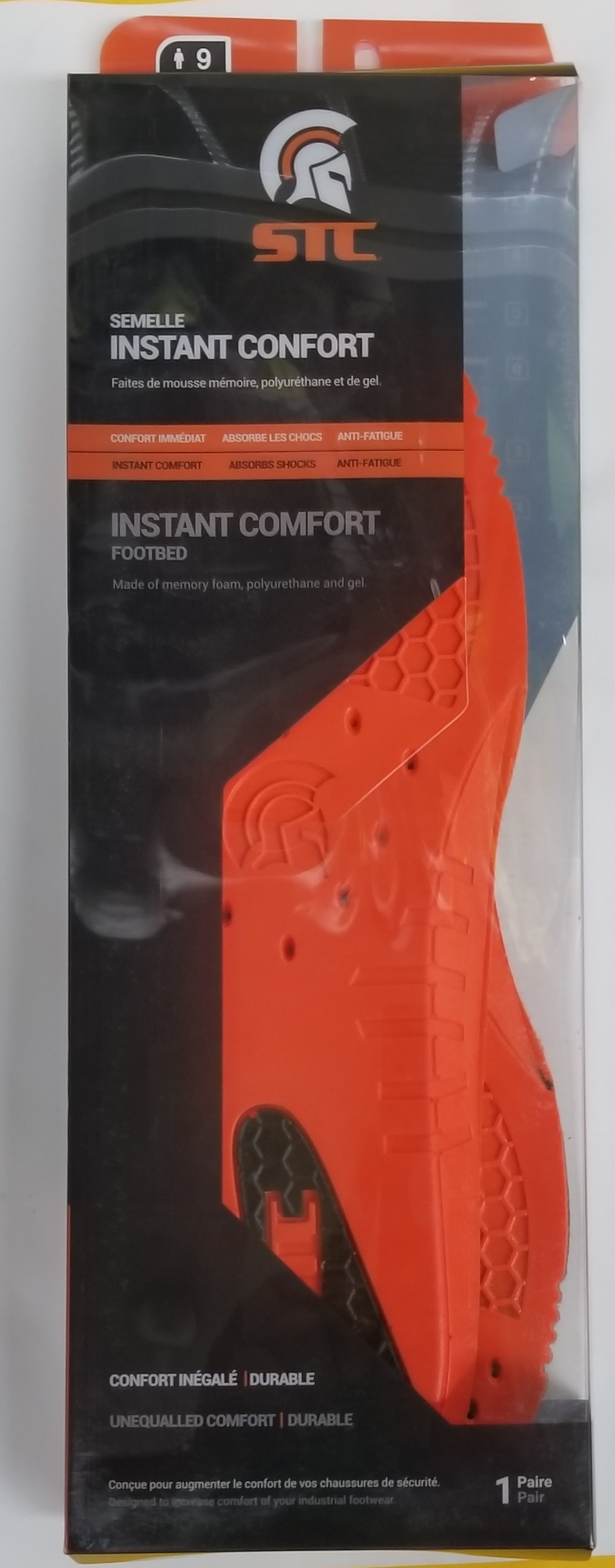 STC INSTANT COMFORT REMOVABLE INSOLES S20000 B17